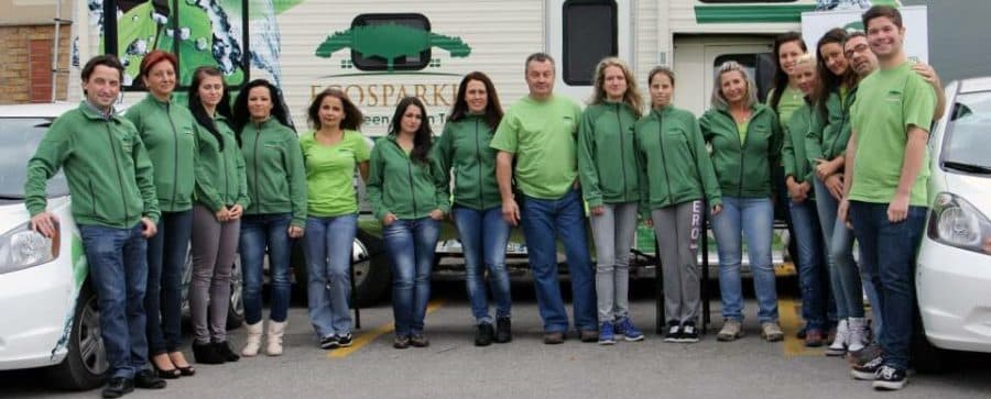 The Ecosparkle Green Clean Team