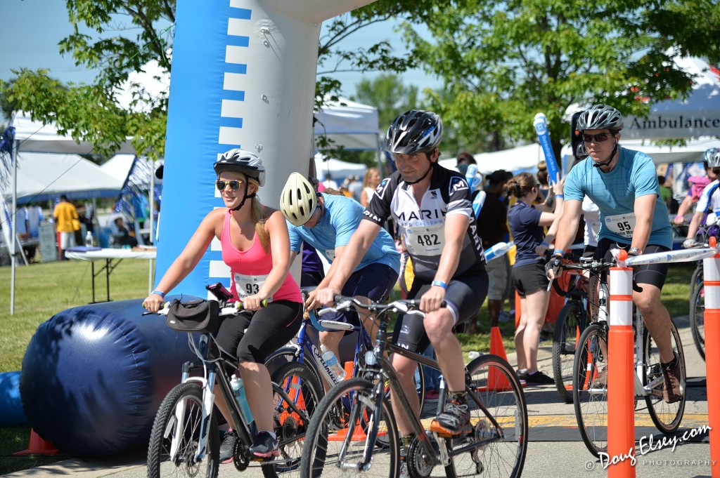 Csaba at Healing Cycle Ride Starting Off